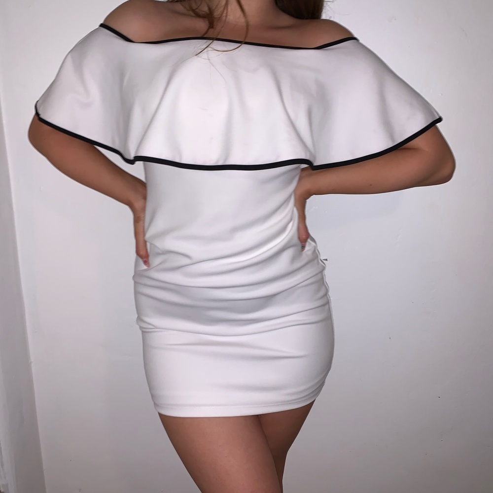 F21 white dress size S